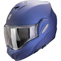 Scorpion Exo-Tech Evo Pro Flip-Up Kypärä Matta/Sininen M unisex