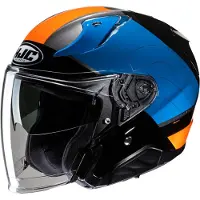 HJC RPHA 31 Chelet MC27 Jet-Kypärä Musta/Sininen/Oranssi unisex, size XS