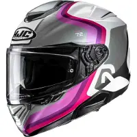 HJC RPHA 72 Ernem MC8 Integraalikypärät Musta/Valkoinen/Pinkki unisex, size S