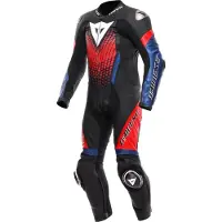 Dainese Laguna Seca 6 rei'itetty yksiosainen moottoripyöränahkapuku