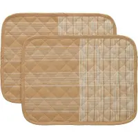 Decotique Rita lautasalustat 35 x 45 cm, 2 kpl, beige