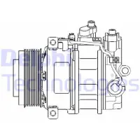 Delphi Kompressori, ilmastointilaite CS20378