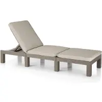 Big Buy Cooking Beige Allibert Aurinkotuoli KETER Daytona 195 x 65 x 25,5 cm