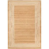 Decotique Outline matto 180x270 Cm Luonnonvärinen - Juuttimatot Juutti Valkoinen - 439529