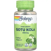Solaray Gotu Kola 450mg Kapselit 100 Yksiköt