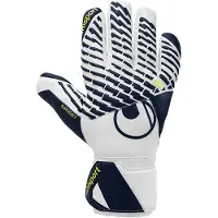 Uhlsport Maalivahdin Hanskat Fangmaschine Supersoft Hn - Valkoinen/navy/keltainen, koko 6