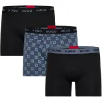 HUGO Boxerbr Trplt Design - Black - XXL