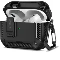 Tech-Protect Airpods Pro 3 Carbonox -kotelo - musta