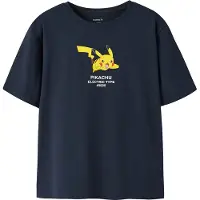 Name It Kids Nkmjyk Pokemon Ss Nreg Top Box Noos Sky - Navy - 122-128