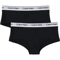 Calvin Klein 2Pk Shorty - Black - 140-152