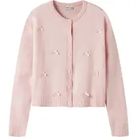Name It Kids Nkfkarin Ls Knit Card - Pink - 116