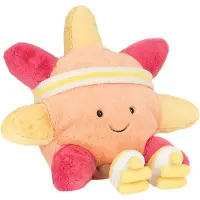 Jellycat Pehmolelu - 30 cm - Amuseables Sun 'Roller luistimet - - OneSize - Pehmolelut
