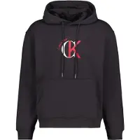 Calvin Klein Jeans Collegepaita grenadiini / musta / valkoinen