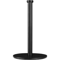 Edibazzar Musta ruostumattomasta teräksestä valmistettu talouspaperiteline