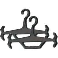 Hobby Hall Monitoiminen Vaatenaulakko Tactical-takki, Juoda【2 vnt】