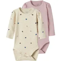 Name it Nbfnutti 2P Ls Body Noos - Cream - 74