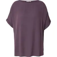 ONLY Carmakoma Carvilma S/S Boatneck Top Aop - Brown - 46