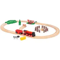 BRIO Togsæt Mighty Red Train Set - Multi/patterned - ONE SIZE