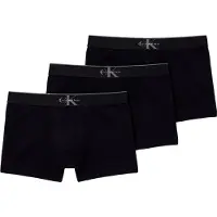 Calvin Klein Trunk 3Pk - Black - XXL