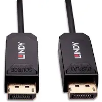 Lindy 38521, 15 m, DisplayPort, DisplayPort, Uros, Uros, 7680 x 4320 pikseliä