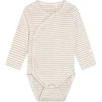 Fixoni Wrap Body Ls Rib - Cream - 50