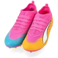 Puma Ultra 6 Match Mg Showtime - Poison Pink/valkoinen/aurinkovirta Lapset - Multi Ground (Mg), koko 36