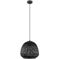 Eglo 43265 - Kattokruunu narulla DEMBLEBY 1 1xE27/40W/230V