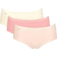 Sloggi Basic+ Midi C3P - Pink - 50