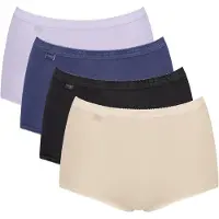Sloggi Alushousut 'Basic+' nude / laivastonsininen / syreeni / musta
