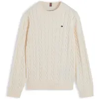 Tommy Hilfiger Pusero - Neulottu - Ivory Petal Yellow - - 4 v (104) - Puserot
