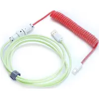 Ducky Premicord Strawberry Frog - Coiled Cable