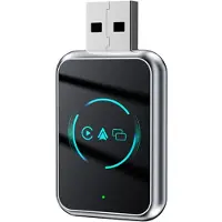 Zandona 3 In1 Carplay Mirror Link Wireless Carplay Android Auto USB Dongle Adapter +WiFi Wired Carplay to Wireless A