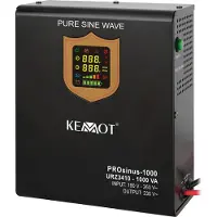 Kemot Keskeytymätön virtalähde 700W 12V/230VAC sine KEMOT