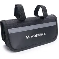 Wozinsky WMZ-01N tool kit 16-in-1 bicycle multitool pump wrenches inner tube kit - black