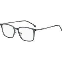 HUGO BOSS BOSS 1796/F 55/18/145 Harmaa tumma rutenium Polyamidikehykset MIEHILLE BOSS 1796/F