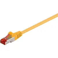 Goobay CAT 6 patch-kaapeli S/FTP (PiMF), keltainen