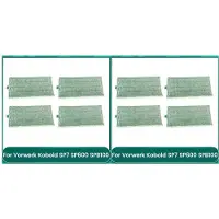 Typecat 8PCS Mop Cloth for Kobold SP7 SP600 SPB100 Vacuum Cleaner Replace Microfiber Cleaning Cloths Reusable Washable