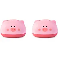 Typecat 2X Napkin Holder Household Living Room Dining Room Pig Storage Box Simple Storage Tissue Box