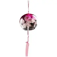 Tlily Japanese Handmade Glass Painting and Wind Chimes Door Decoration Gift for Girls Style 5
