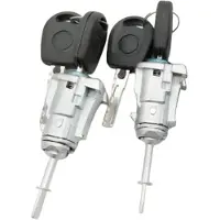 Kepptory 1set Door Lock Cylinder 604837167 604837168 for , Bora, ,