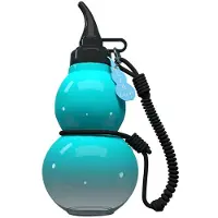 Tlily Chinese Retro-Inspired Gourd Water Bottle 800ML Gourd Water Bottle Gourd Sport Water Bottle LargeCapacity Water Bottle,A