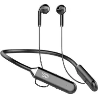 Kepptory Neck Type Headset Stereo Noise Reduction Universal Sport Ear Headset Mic Wireless