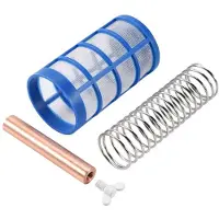 Tlily Solar Pool Ionizer Replacement Copper Anode and Basket Screen for Solar Pool Ionizer Purifier Purifiers