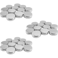 Tlily 36 x 50Ml Aluminium Make Pots 50Ml Capacity Empty Small Cosmetic/Candle/Spice Pots Tins Jars