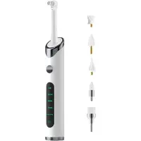Kepptory Electric Toothbrush, Polisher, Teeth Whitening Device, Removes Plaque and Tartar, Electric Toothbrush Tool Set