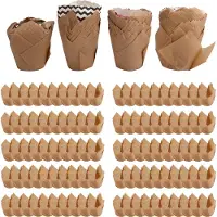 Typecat 200 kpl Tulip Cupcake Liner -leivontavuokia, paperia ja muffineja häihin