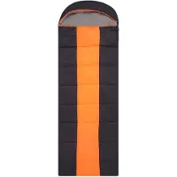 Tlily Electric Heated Sleeping Bag with Down Cotton Mat and Type-C Interface for Camping in Spring, Autumn, and Winter B