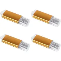 Tlily 4X USB Memory Stick Flash Pen Drive U Disk for PS3 PS4 PC TV Color:Golden Capacity:64MB