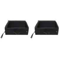 Typecat 2X Waterproof Portable Cat Toilet Travel Cat Litter Box Portable Cat Litter Box Foldable Cat Litter