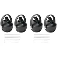 Torribaly 2set Straw Lid for Bottles 12 18 26 36 64 Oz,Handle Lid for Straw Lid or Cap Top Replacement Water Bottles Accessories